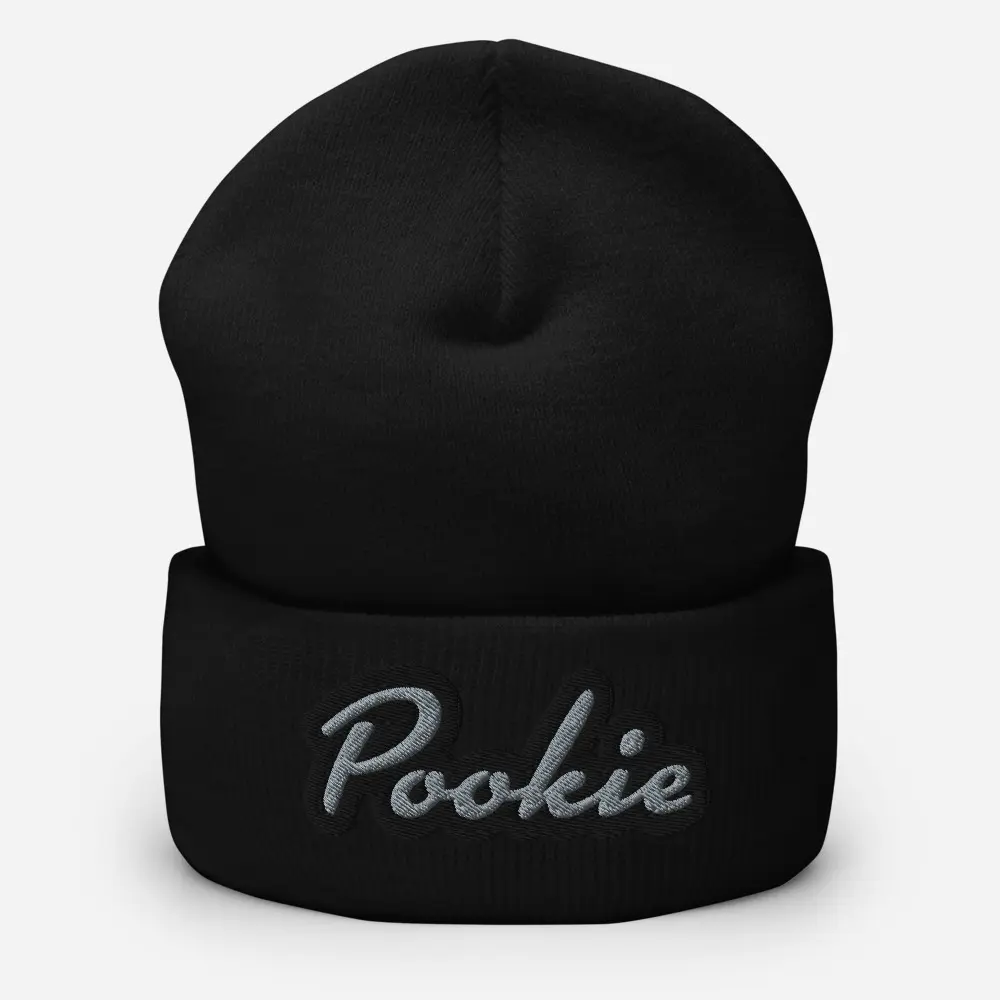Pookie Couples Cuffed Beanie - Unisex Style, Hypoallergenic, 100% Turbo Acrylic, Valentine's Day Gift