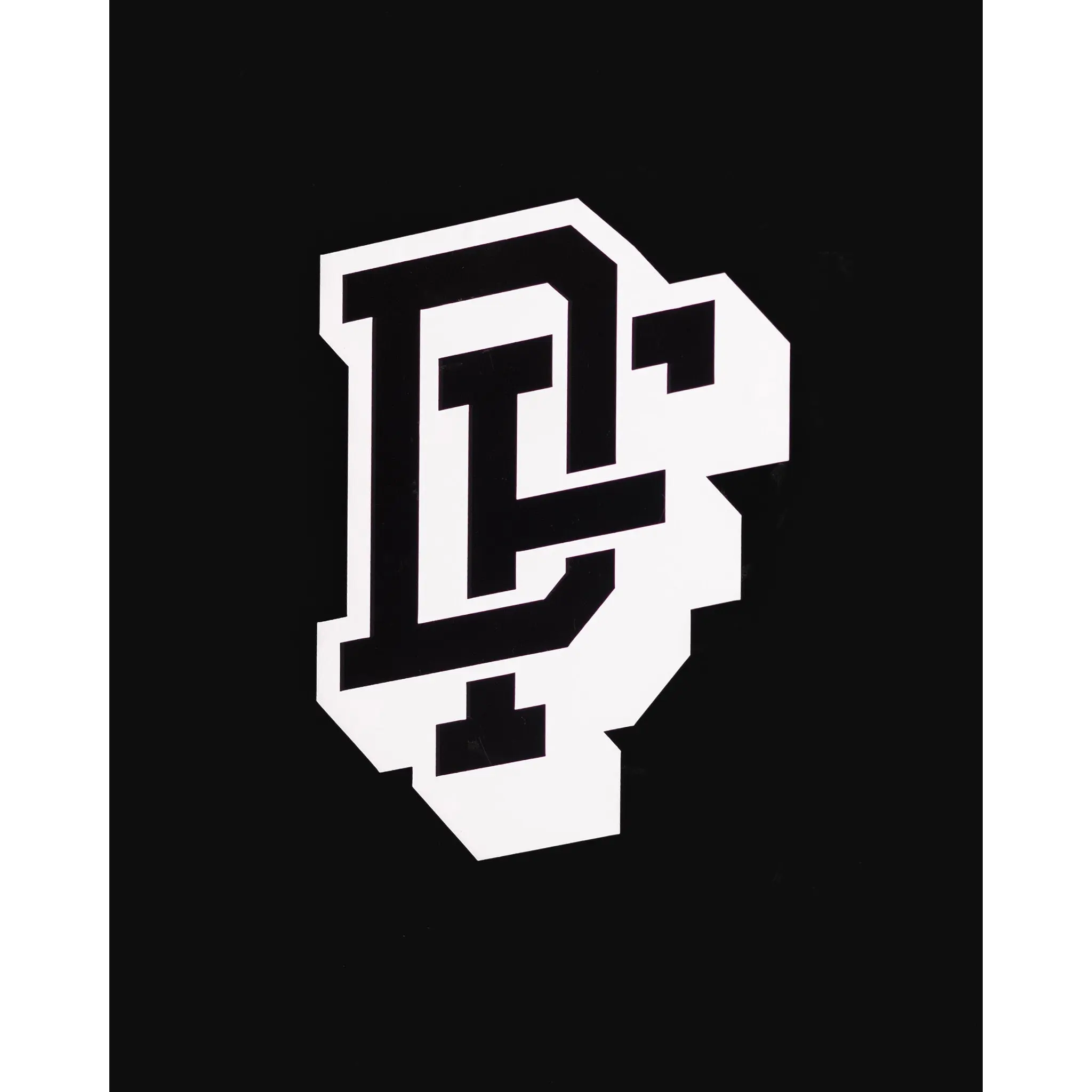Monogram 2.5" Die Cut Sticker