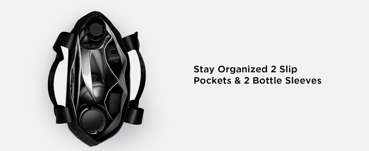 ALPAKA Elements Tote 9L - Small Tote Bag for Commute & School, Fits 11” Laptop/iPad Pro, Foldable, Waterproof