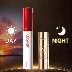 LERYMER Collagen Firming Eye Gel 15ml & Retinol Eye Cream Stick 5g - Anti-Aging Formula for Puffy Eyes & Dark Circles Day & Night Holiday Glow