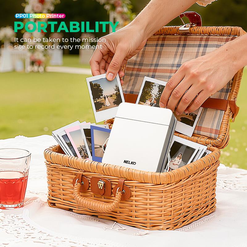 PP01 Portable Mini Color Wireless Mobile Printer, Instant Smartphone Photo Printer, Sticky-Back Photos, Bluetooth Compatible with iOS & Android Devices, Fun Editing App, Perfect Gift For Valentine's Day, Mothersdaygift outdoorfun #SummerVibes PP01 Portable Mini Color Wireless Mobile Printer, Instant Smartphone Photo Printer, Sticky-Back Photos, Bluetooth Compatible with iOS & Android Devices, Fun Editing App, Perfect Gift For Valentine's Day, Mothersdaygift outdoorfun #SummerVibes