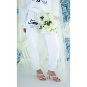 friday + saturday: just married sweatpants