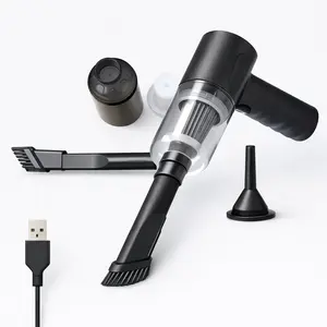 9000Pa Wireless Car Vacuum Cleaner USB Rechargeable – Portable Handheld Mini Vacuum Cleaner Wet & Dry, 1200mAh Cordless Cleaning for Car Interior, Keyboard, Pet Hair, Crumbs, Desk & Home Cleaning