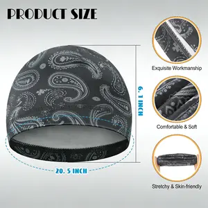 6 Pcs Skull Cap, Helmet Liner Sweat Wicking Beanie for Motorcycle, Bicycle, Running & Outdoor Sports