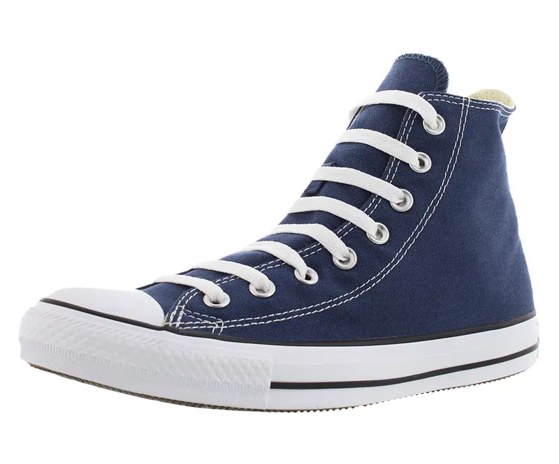Converse All Star High Unisex Shoes Size 3, Color: Navy/White