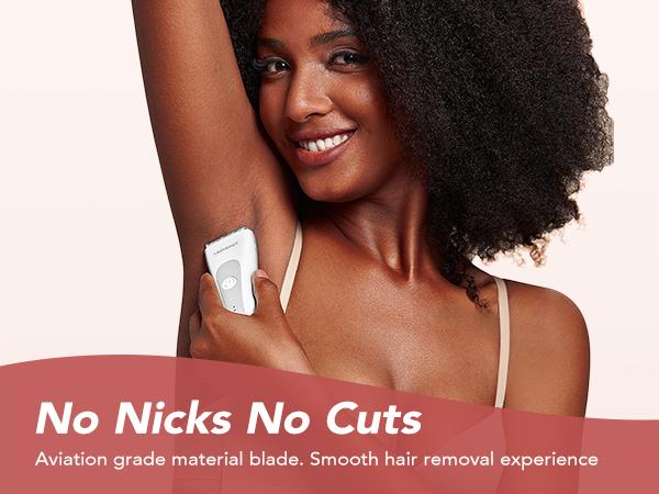 LADYSPOT Women's Bikini Trimmer Electric Body Hair Shaver with Hypoallergenic Ceramic Blades Wet Dry Use Waterproof Long Battery Life Best Gift for Loved Ones