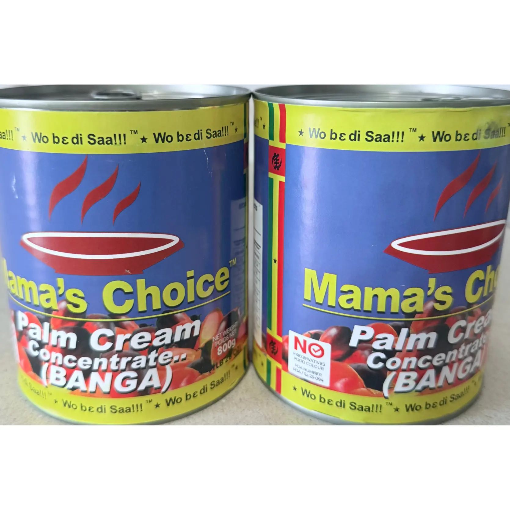Mama’s choice Palm Cream - 2 cans
