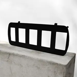 Overhead Console Switch Panel for 99-07 Silverado, Sierra, Tahoe, Yukon | GMT800 Cubby Replacement Mount | 5 Rocker Switches