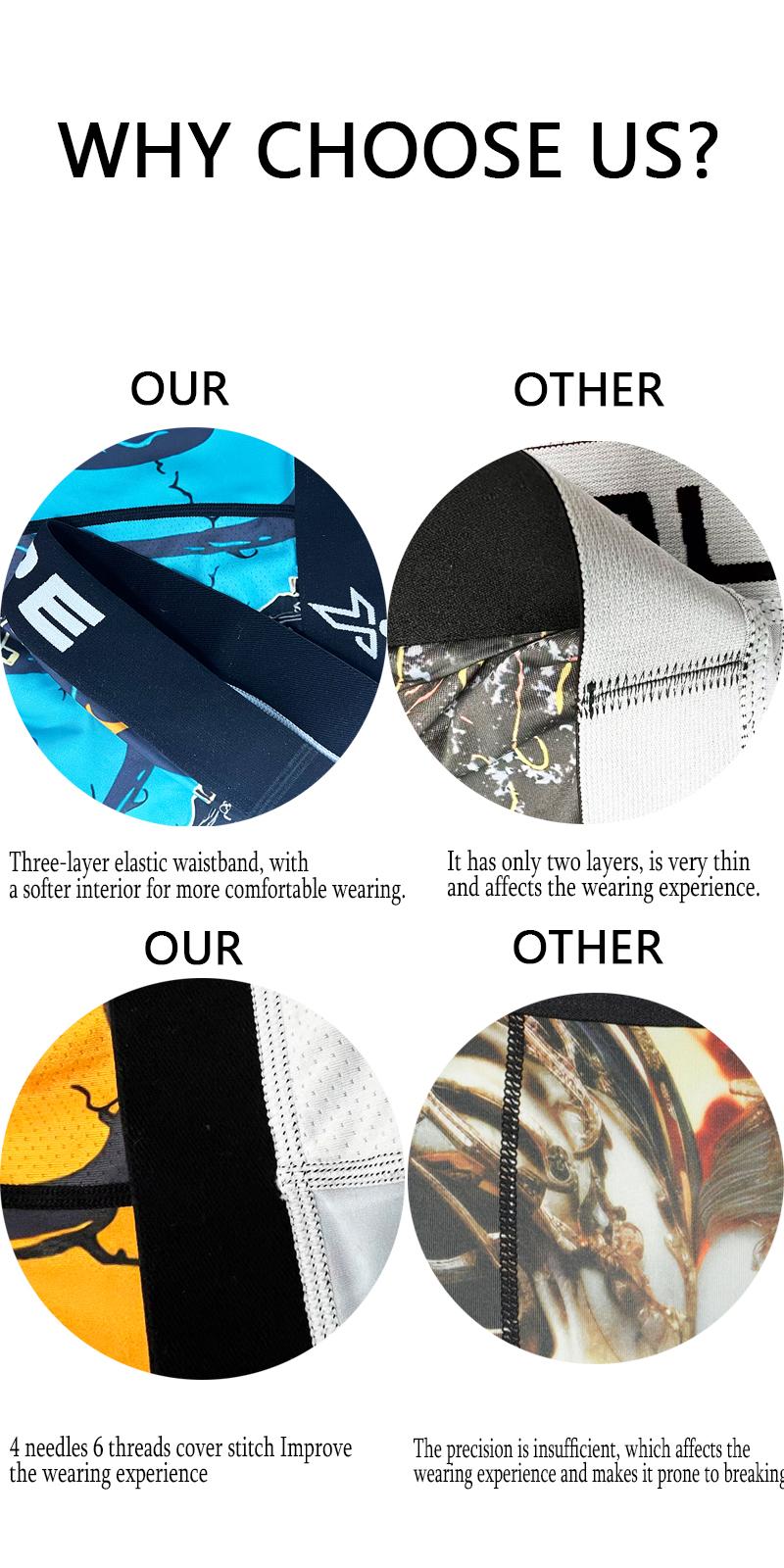 12-piece set of random men's boxer briefs, trendy street style, moisture-wicking and breathable, multi-color combo pack, men's boxer briefs, anti-roll edges, multi-pack JEVPE Print Boxershorts 12-piece set of random men's boxer briefs, trendy street style, moisture-wicking and breathable, multi-color combo pack, men's boxer briefs, anti-roll edges, multi-pack JEVPE Print Boxershorts