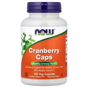 NOW Foods Cranberry Caps, 100 Veg Capsules