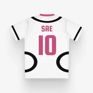 Blue lock JP U20 Soccer jersey, Unisex Blue Lock Football Uniform