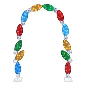 Mr. Christmas 8' x 6' Outdoor Tinsel Arch