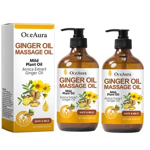 GingerCare Advanced Massage Essence | Firming & Warming Body Oil | Targeted Skin Tightening & Daily Nourishing Ritual