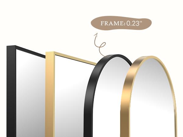 Sweet Furniture S - Full Length Mirror Floor Mirror Standing Hanging or Leaning Wall standing mirror home decor, Upgraded Nano Glass