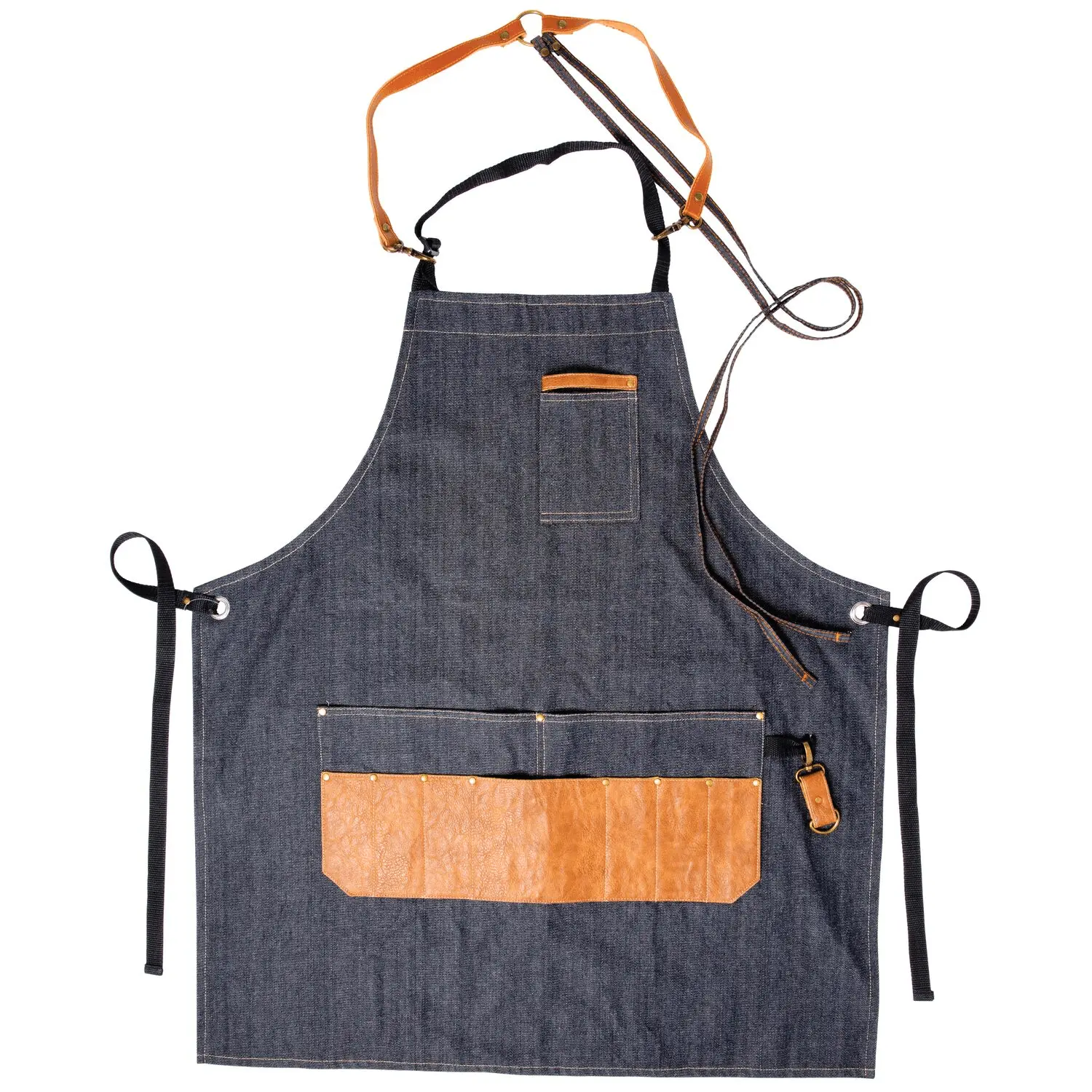 Salon Care Heavy Duty Denim Barber Apron