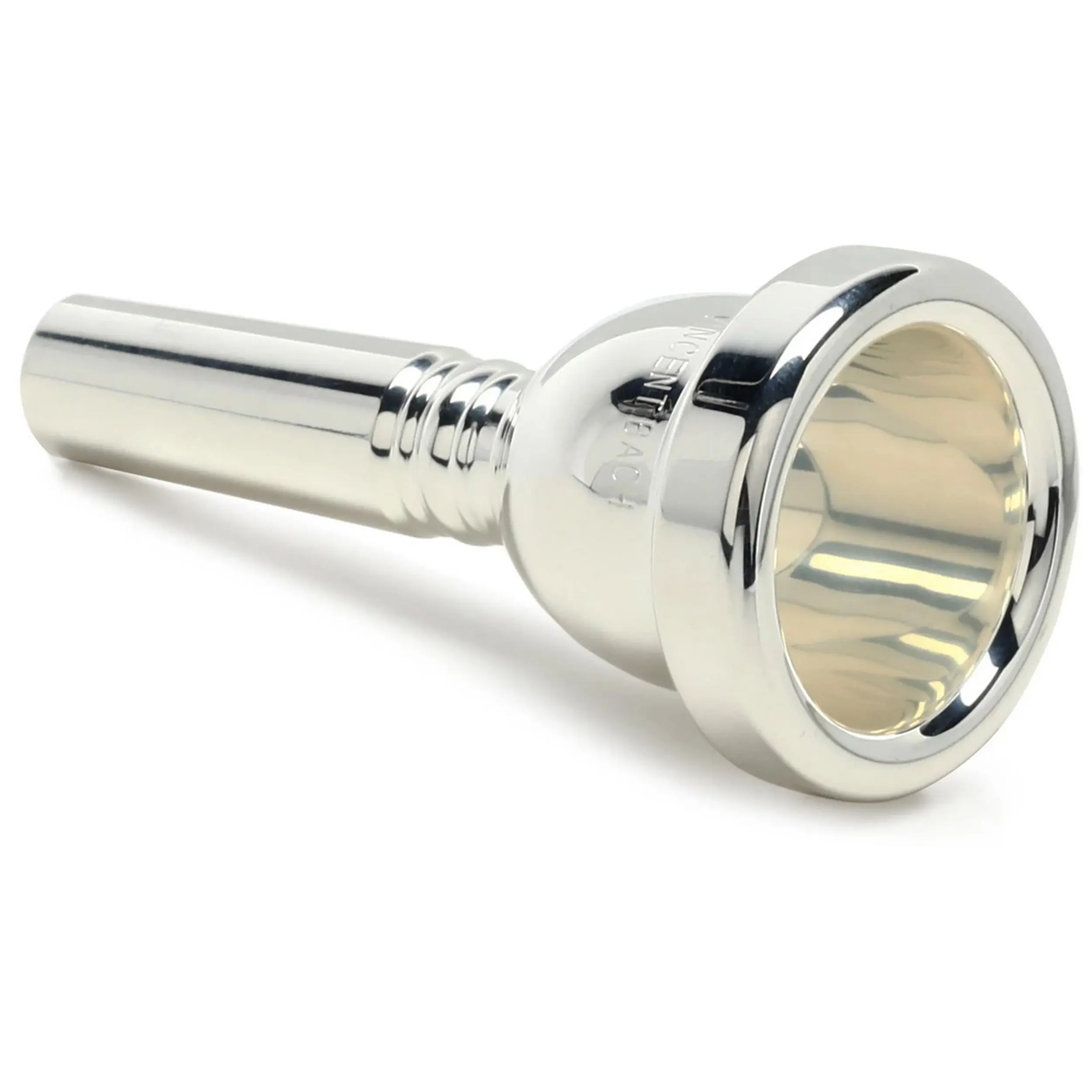 Bach Classic Trombone Silver Plated Mouthpiece Large Shank 6.5AM Bach Classic Trombone Silver Plated Mouthpiece Large Shank 6.5AM