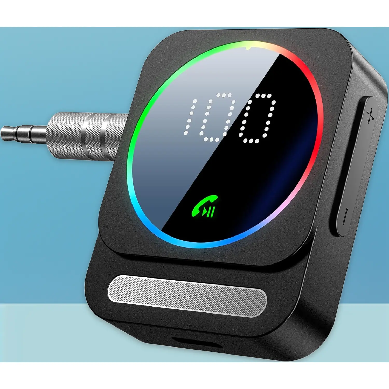 Bluetooth 5.3 Receiver  Car Wireless Audio   Car Home Stereo Wired Headphones Speaker Bluetooth Aux  Dual AUX Outputs RCA AUX 3.5mm Music Receiver for adapter