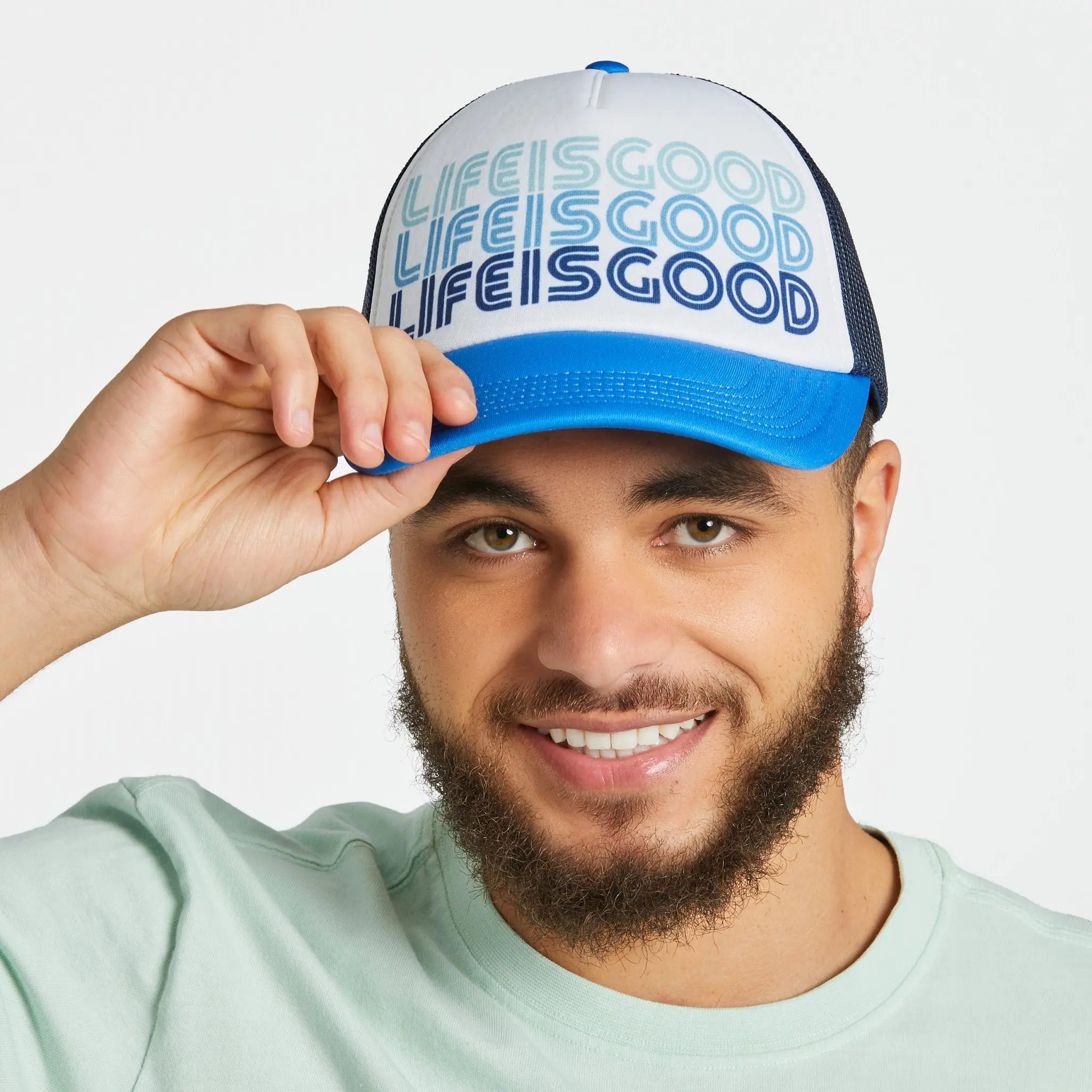 Adult Unisex Retro LIG Stack Trucker Hat