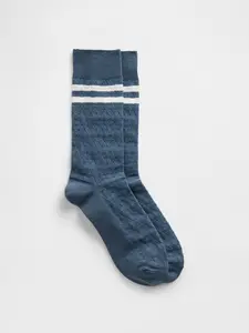 Gap Women's Argyle Varsity Crew Socks