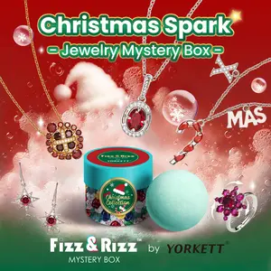 Fizz and Rizz by Yorkett Fashion Jewelry Lucky Box Holiday Collection Gift With Rings Earrings Bracelets Necklaces