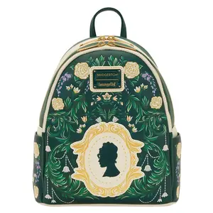 Loungefly Netflix Bridgerton Silhouette Floral Mini Backpack