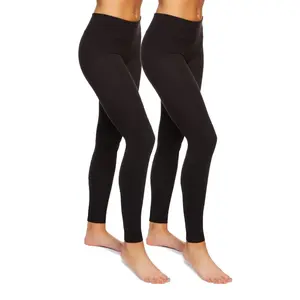 Sueded Athletic Leggings 2-Pack