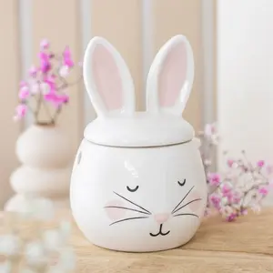 Bunny Tealight Wax Warmer - High Quality Wax Warmers for Wax Melts, Compatible with illuminatedbymia Gel Wax Melts, Decorative Wax Warmers for Wax Melts