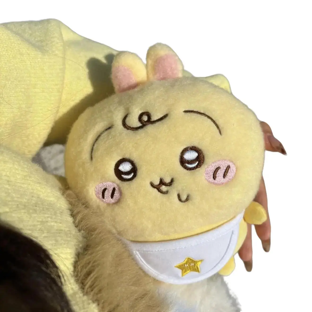 Baby Series Chibi-Style Cute Dolls Kawaii Charm Plush Keychains, 10cm-c-bbxla-hachiwa Soft Stuffed Pendant, Gift for Friends & Bag/Car Decoration