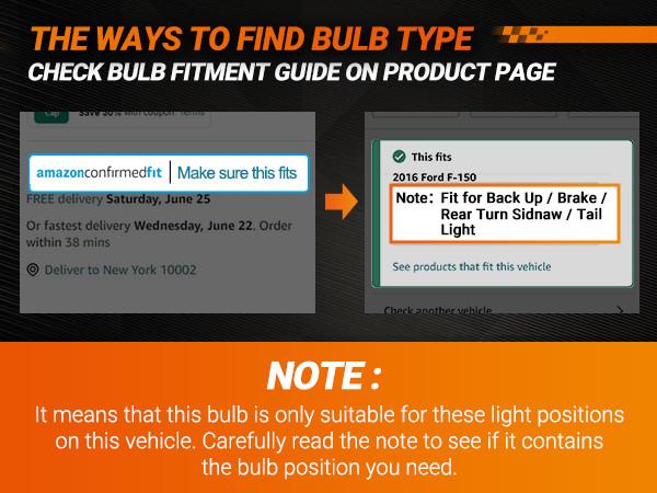 2013 Ford F-150 3157/3156/3057/T25 LED Backup/Reverse Light Brake/Tail Light Bulbs White SEALIGHT