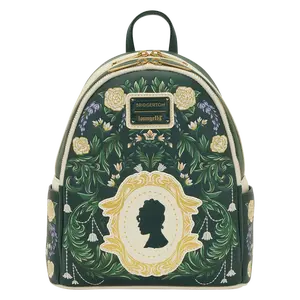 Bridgerton Silhouette Floral Mini Backpack