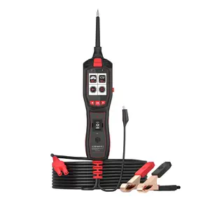 JDiag P150 Injector Signal Detection Tool, Car Voltage Check Device with Enhanced Short-Circuit Protection, 6-30V Digital Automotive Tester with TFF Color Display, Car Voltage Tester