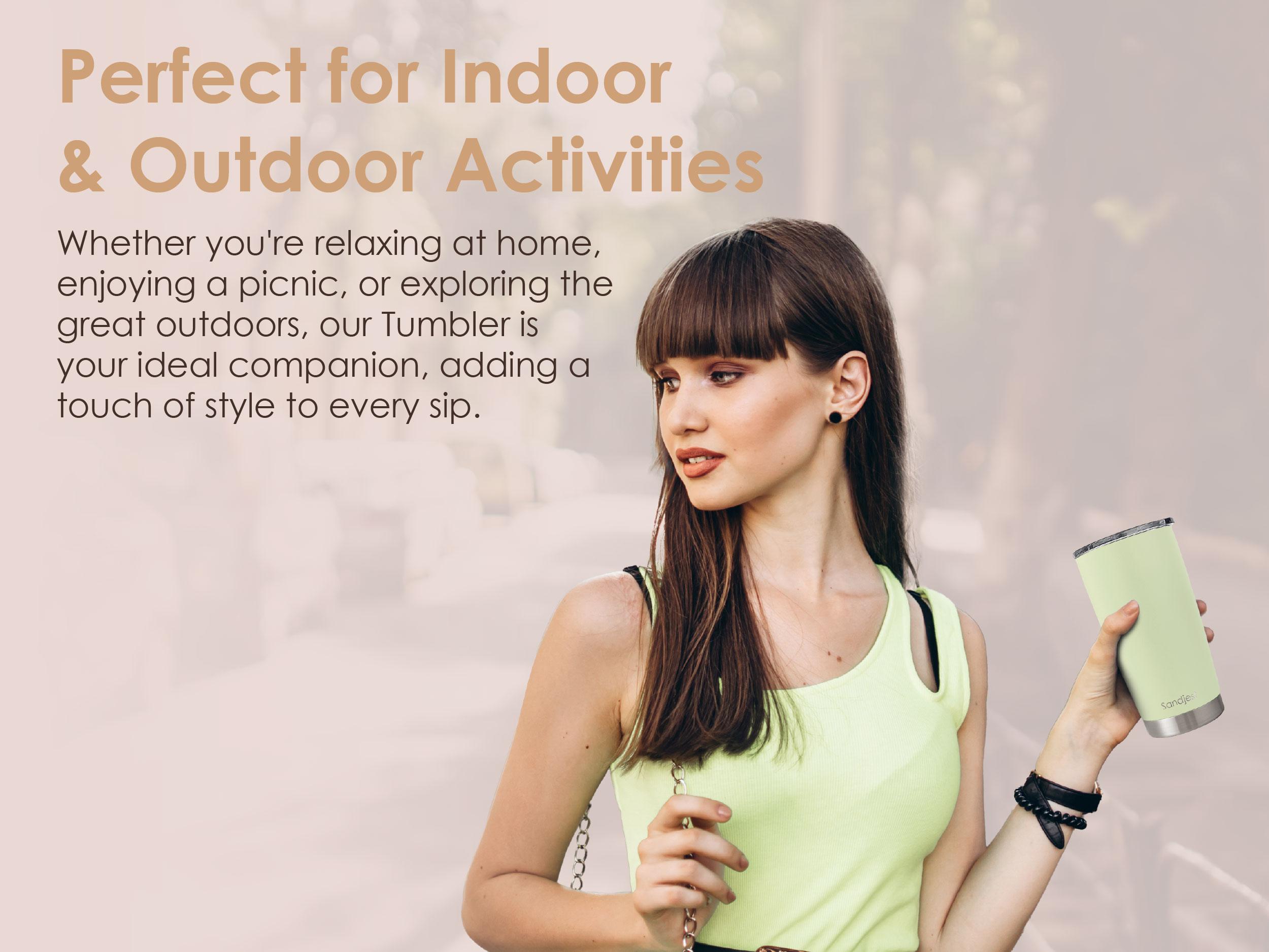 SANDJEST 20oz Stainless Steel Coffee Tumbler with Lid, Insulated Vacuum Flask Travel Mug, Aesthetic Gift for Friends Women Girls Teens Mother's Day SANDJEST 20oz Stainless Steel Coffee Tumbler with Lid, Insulated Vacuum Flask Travel Mug, Aesthetic Gift for Friends Women Girls Teens Mother's Day