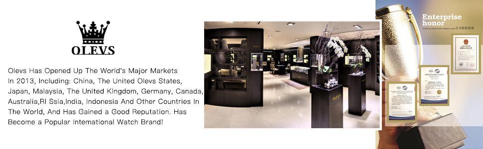 OLEVS Men's Watch Stainless Steel Waterproof Date Analog Quartz Watch Luxury Fashion Business Wristwatch for Men 41mm Case Diameter 11mm Thickness