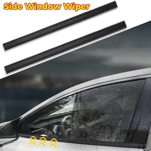 Universal Car Side Window Wiper – 40cm Rain & Fog Removal Rubber Strip, 2-Pack All-Weather Visibility Tool for Safe Driving in Cars & SUVs