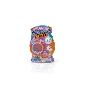 Slimygloop Mix'Ems DIY Slime Kit For Kids | Cotton Candy Mix'Em Glitter Slime