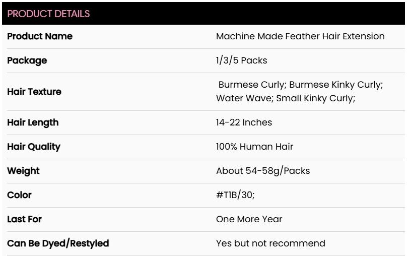 Water Wave Crochet Hair Natural Black Machine Made Feather Human Hair Extension