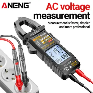 ANENG PN109 Smart Clamp Meter Multimeter Digital 4000 Count 600A High Current Non-Contact Voltage Tester NCV Capacitance Tools