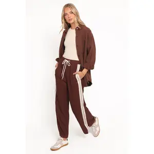 Hvar Track Pant - Brown