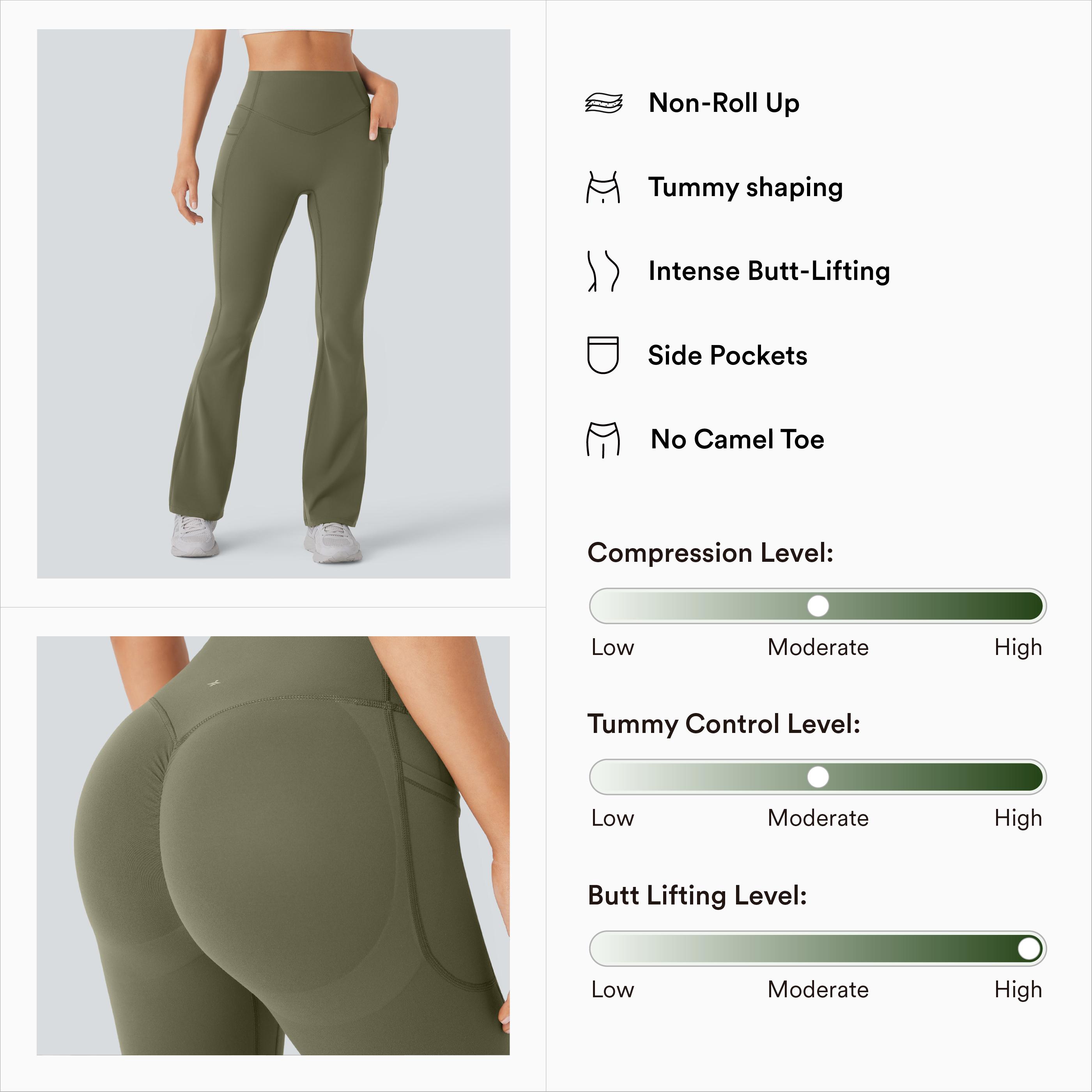 Halara UltraSculpt High Waisted Scrunch Butt Lifting Tummy Control Pocket Shaping Yoga Bootcut Leggings #SwimWeek Halara UltraSculpt High Waisted Scrunch Butt Lifting Tummy Control Pocket Shaping Yoga Bootcut Leggings #SwimWeek