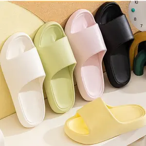Sandals for Womens Pillow Slippers for Women Non Slip Thick Sole Slides Quick Drying Bathroom