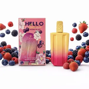 HELLO SUMMER Berry Blast EDP for Women 100ml 3.4oz Deliciously Sweet Wild Berry Fragrance with Sparkling Notes Eau de Parfum for All Day Wear Ideal Beauty Gift for Special Occasions Holidays and Anniversaries Sunkissed Vibe