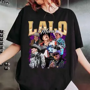 Lalo Mora T-Shirt, Fashion Cotton, Full Size, Full Colors, For Women