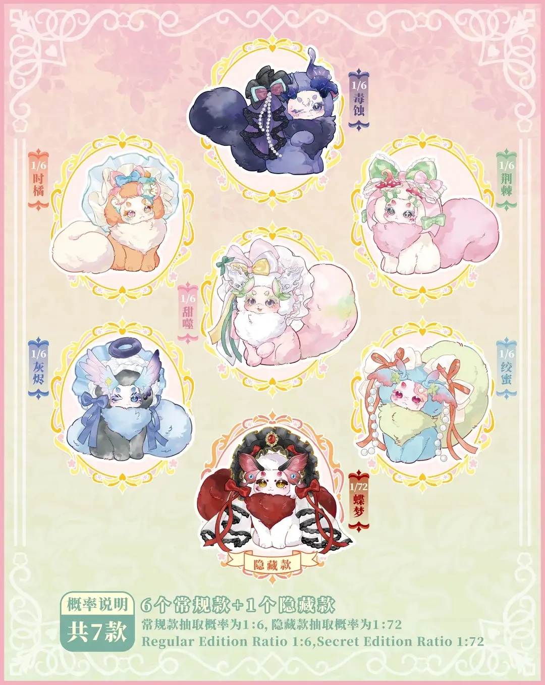 Tutulong v5 Gloomy Grove Series Blind Box | 6+1 Hidden | Mystic