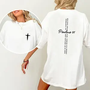 Jesus T-shirts, Christian shirts, Bible verse shirts, Jesus graphic T-shirts, Christian merchandise, religious clothing, Christian cross graphic T-shirts, women's baptism gifts, women's tops, women's clothing, fashion style