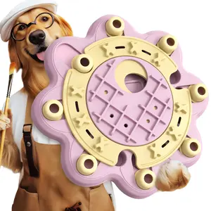 KADTC 3 Levels of Step-by-Step Challenge,Beginner to Advanced Dog Puzzle Toys,U.S. Brand,Design Treat Puzzles For Small Medium Large Dogs Mental Stimulation Enrichment Food Slow Feeder Puppy Pink Toy