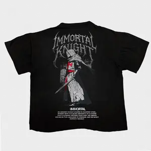 I Am Immortal Oversized Graphic Tees