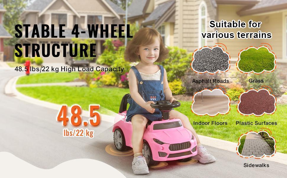 VEVOR Ride On Push Car for Toddlers, Ages 1-3, Ride Racer, Sit to Stand Toddler Ride On Toy VEVOR Ride On Push Car for Toddlers, Ages 1-3, Ride Racer, Sit to Stand Toddler Ride On Toy