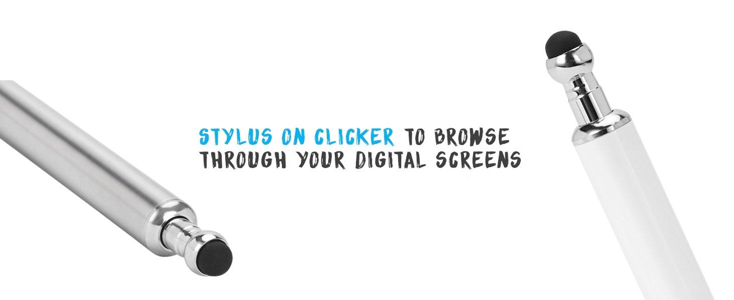 12 Pcs The Crafters Stainless Steel Pens, Black Ink Gel Pen for DIY