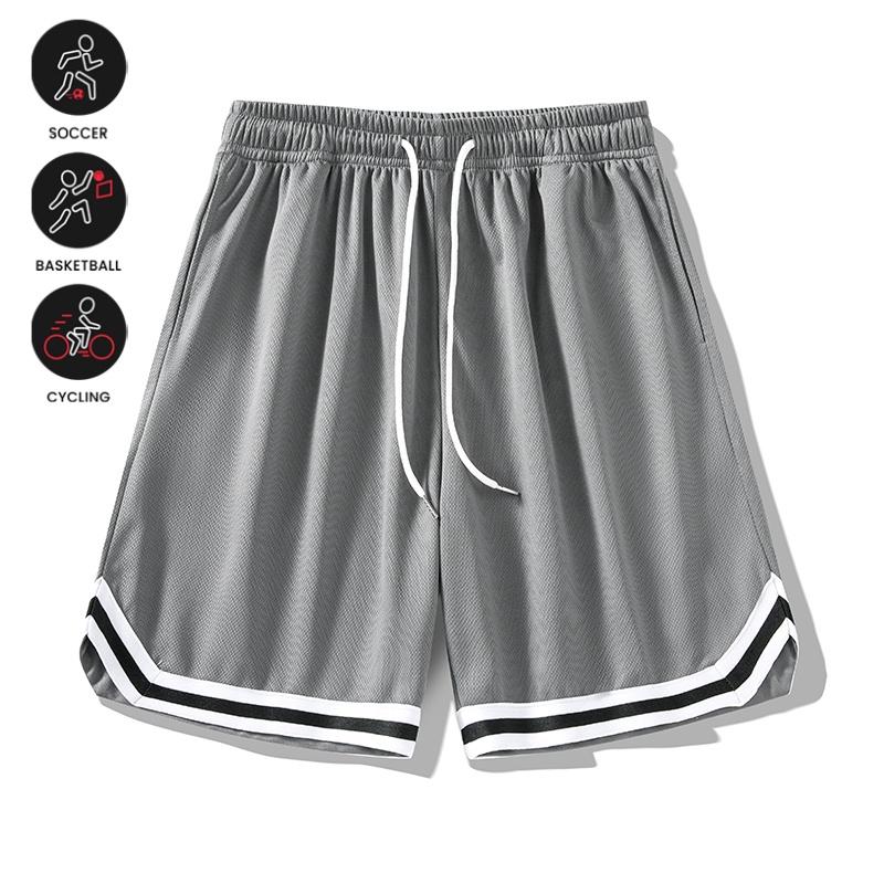 Quick dry breathable men's sports shorts, suitable for running, basketball, marathon training, yoga, and gym workouts