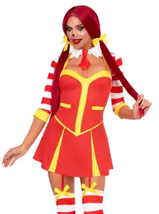 Ketchup Clown Costume